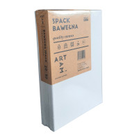 ART–RAM 3Pack Podobrazie bawełniane 30x40 cm, zestaw