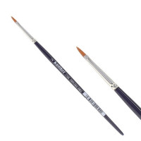 Pędzel KOLIBRI syntetyczny, koci język, seria 1708 Nr2