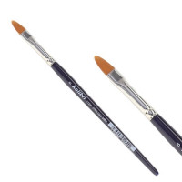 Pędzel KOLIBRI syntetyczny, koci język, seria 1708 Nr8