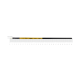 Bristle Flat Brush, AMBER 2306F, №1, Long Handle, ROSA