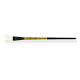 Bristle Flat Brush, AMBER 2306F, №10, Long Handle, ROSA