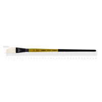 Pędzel szczecinowy owalny AMBER 2306FR Nr 10 długa rączka ROSA