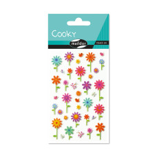 Raised 3D Sticker Flowers 7,5x12 cm