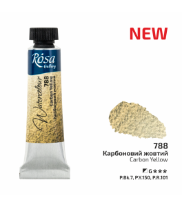 ROSA Gallery Farba Akwarelowa, Carbon Yellow (788), Tuba 10ml