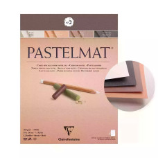 Clairefontaine Pastelmat nr. 2 pastel block 18x24 cm 360 gsm 12 sheets, 4 colours