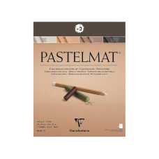 Clairefontaine Pastelmat nr. 2 pastel block 24x30 cm 360 gsm 12 sheets, 4 colours