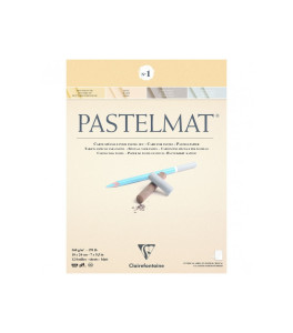 Clairefontaine Pastelmat nr. 1 pastel block 18x24 cm 360 gsm 12 sheets, 4 colours