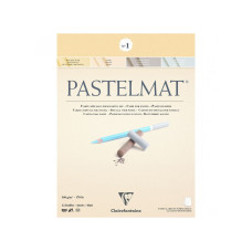 Clairefontaine Pastelmat nr. 1 pastel block 24x30 cm 360 gsm 12 sheets, 4 colours