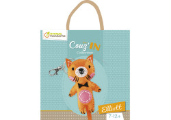 Clairefontaine Zestaw do Szycia Breloka Lisek Ellio