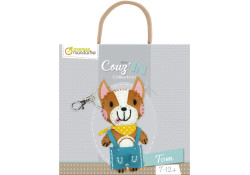 Clairefontaine Zestaw do Szycia Breloka Piesek Tom