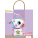 Clairefontaine Sewing Keychain Kit Olympe Unicorn