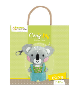 Clairefontaine Zestaw do Szycia Breloka Koala Riley