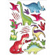 Clairefontaine Washable Temporary Tattoos for Kids – Dinosaurs