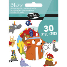 Sticker Animals in Costumes