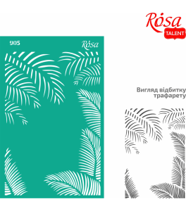 Background Reusable Adhesive Stencil Nr 905 13x20 cm Series „Frameworks“ ROSA TALENT