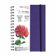 ROSA Watercolor Notebook Unica A5 250g 32 sheets Purple, Spiral bound