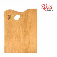 ROSA GALLERY Drewniana Paleta Malarska 30×40 cm, impregnowana, wodoodporna