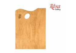 ROSA GALLERY Wooden oiled palette, 30x40cm, water-resistant veneer