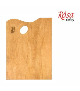 ROSA GALLERY Drewniana Paleta Malarska 30×40 cm, impregnowana, wodoodporna