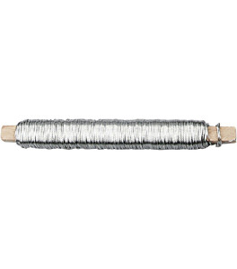 Creative Drut florystyczny srebrny 0,6 mm – 50 m