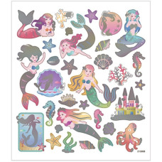 Sticker Mermaids 15x16,5 cm