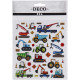 Sticker Construction Vehicles 15x16,5 cm