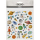 Sticker Space 15x16,5 cm