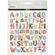 Sticker Spring Alphabet 15x16,5 cm