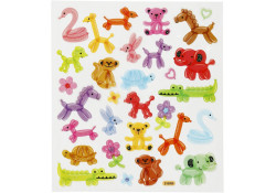 Naklejka Zwierzątka z Balonów 15x16,5 cm