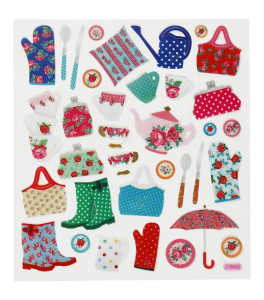 Naklejka Wypoczynek w Ogrodzie 15x16,5 cm