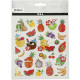 Sticker Exotic Fruits 15x16,5 cm