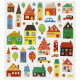 Sticker City 15x16,5 cm