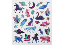 Sticker Constellations 15x16,5 cm