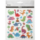 Sticker Holographic Dinosaurs 15x16,5 cm
