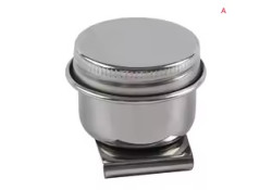 Metalowy Kubek na Rozpuszczalnik z Klipsem 42 mm do Farb Olejnych