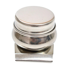 Single Metal Palette Cup with Clip 55 mm for Oil Painting Mediums