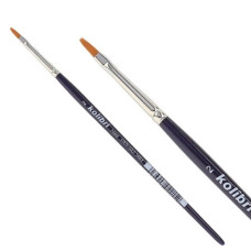 KOLIBRI Synthetic Flat Brush, Series 7008, №0