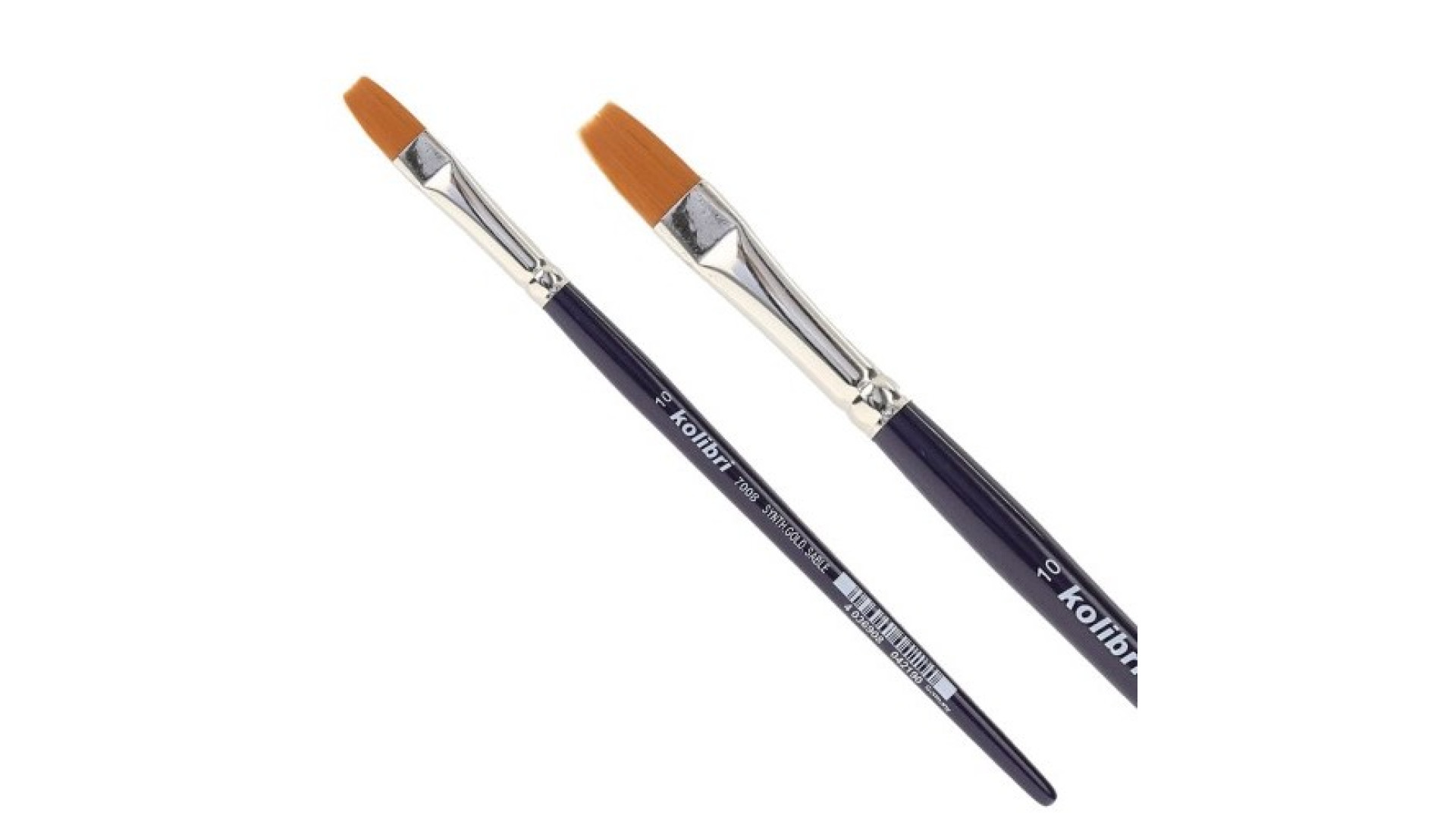 KOLIBRI Synthetic Flat Brush, Series 7008, №10