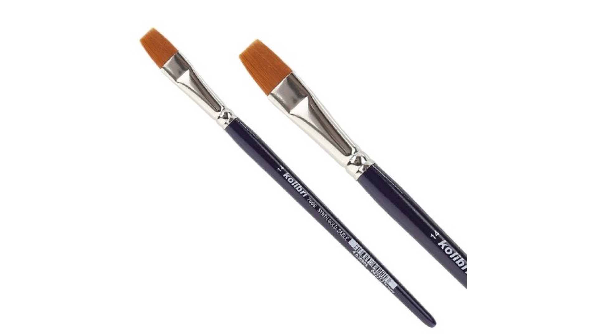 KOLIBRI Synthetic Flat Brush, Series 7008, №14