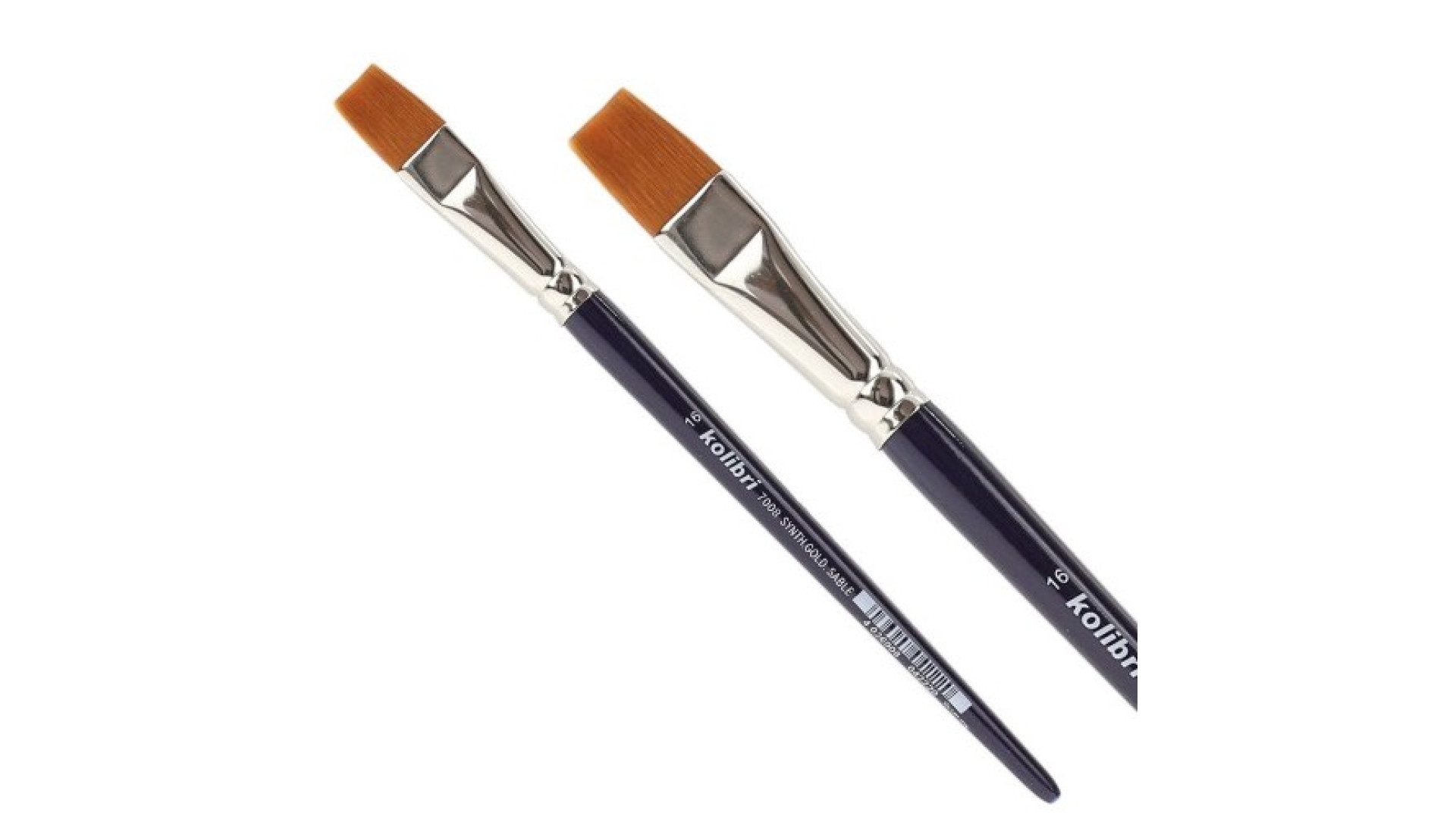 KOLIBRI Synthetic Flat Brush, Series 7008, №16