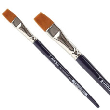 KOLIBRI Synthetic Flat Brush, Series 7008, №16