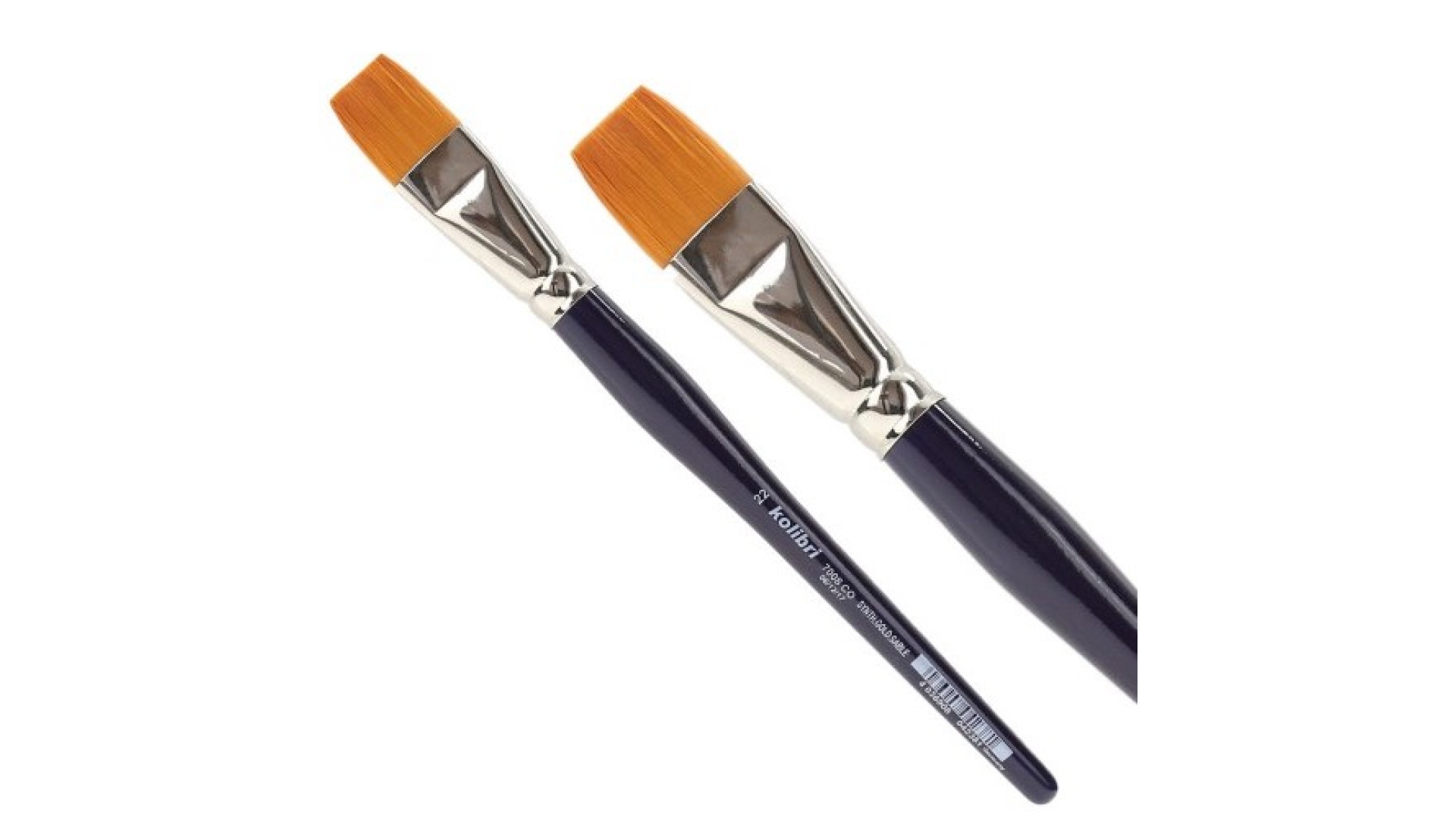 KOLIBRI Synthetic Flat Brush, Series 7008, №22