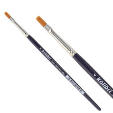 KOLIBRI Synthetic Flat Brush, Series 7008, №4