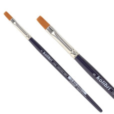 KOLIBRI Synthetic Flat Brush, Series 7008, №6