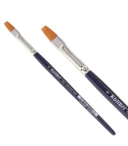 KOLIBRI Synthetic Flat Brush, Series 7008, Nr8