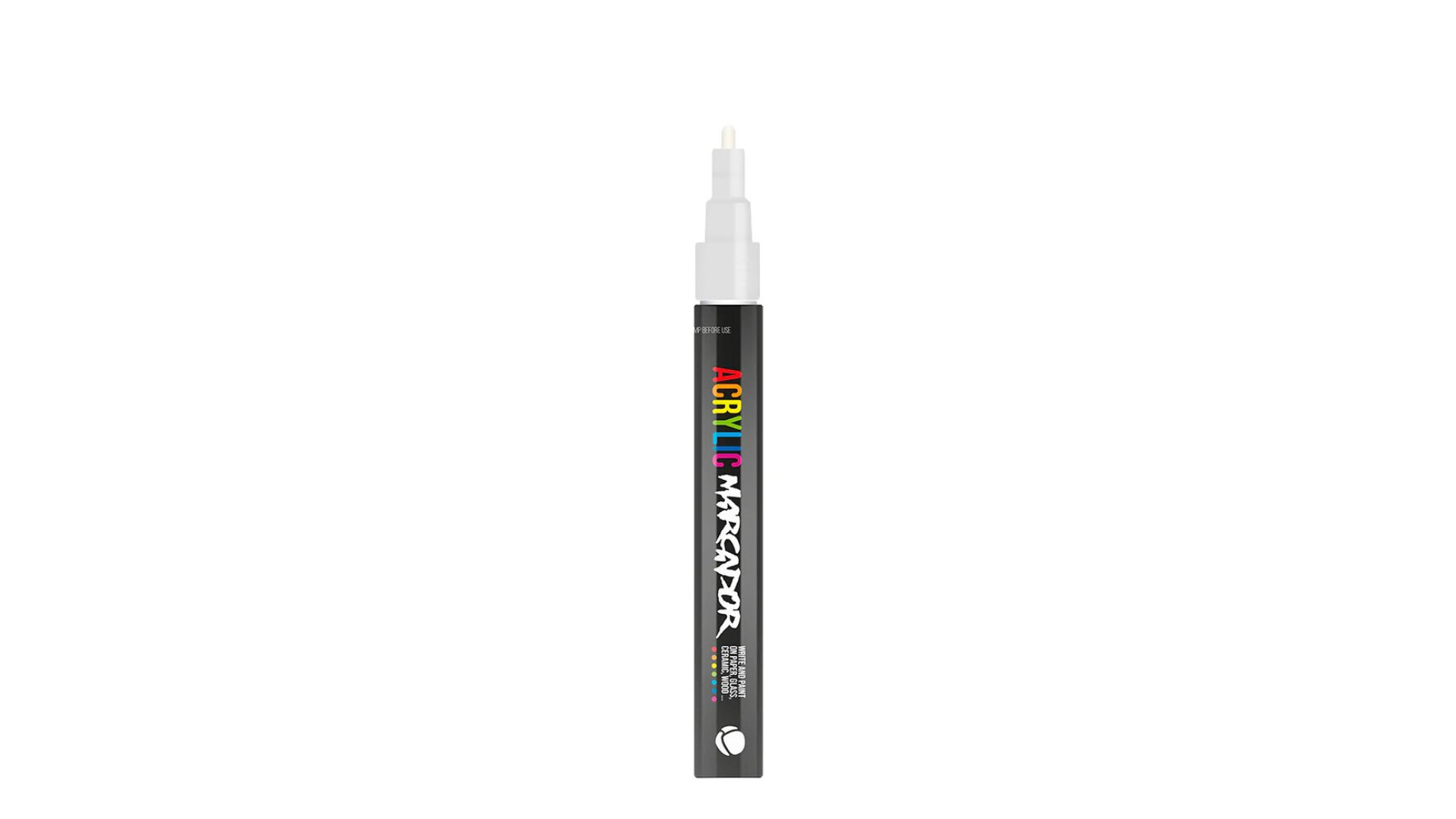 MTN Acrylic Marcador Marker WHITE 1 mm