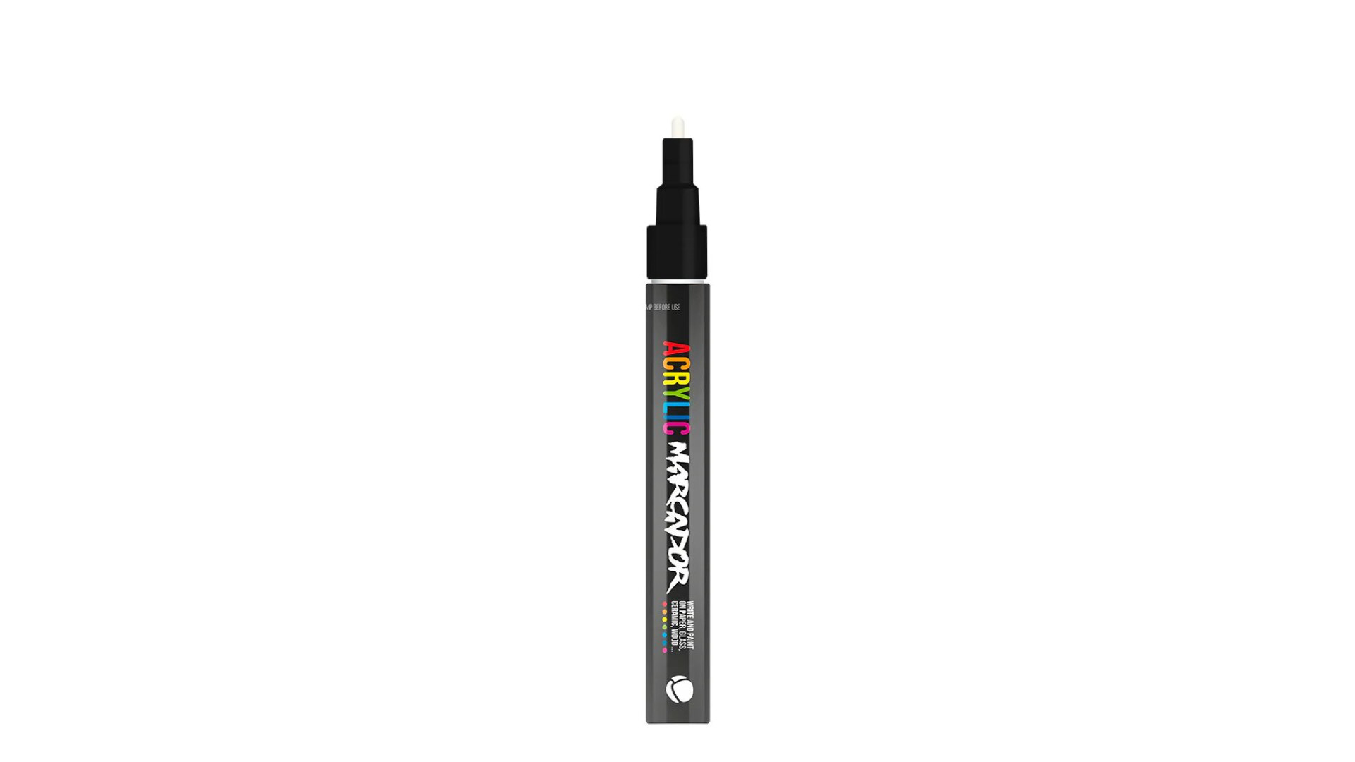 MTN Acrylic Marcador Marker CZARNY 1 mm