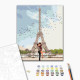 Painting by numbers Brushme "City of love Paris" 40x50 cm