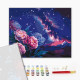 Malowanie po numerach Brushme "Nocne kwiaty" © Anna Steshenko 40x50 cm