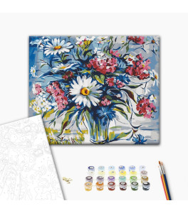 Painting by numbers Brushme "Picturesque still life" ©Oleg Loburak 40x50 cm